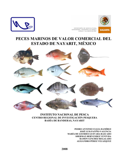 Peces Marinos De Valor Comercial Del Estado De Nayarit, México
