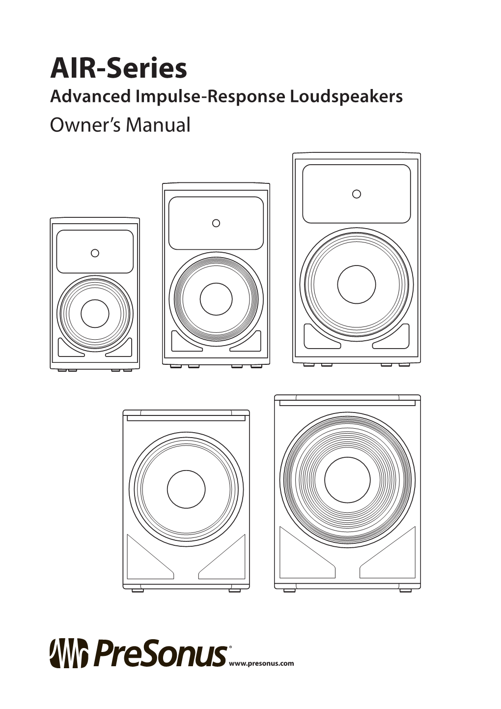 Presonus AIR Series Manual