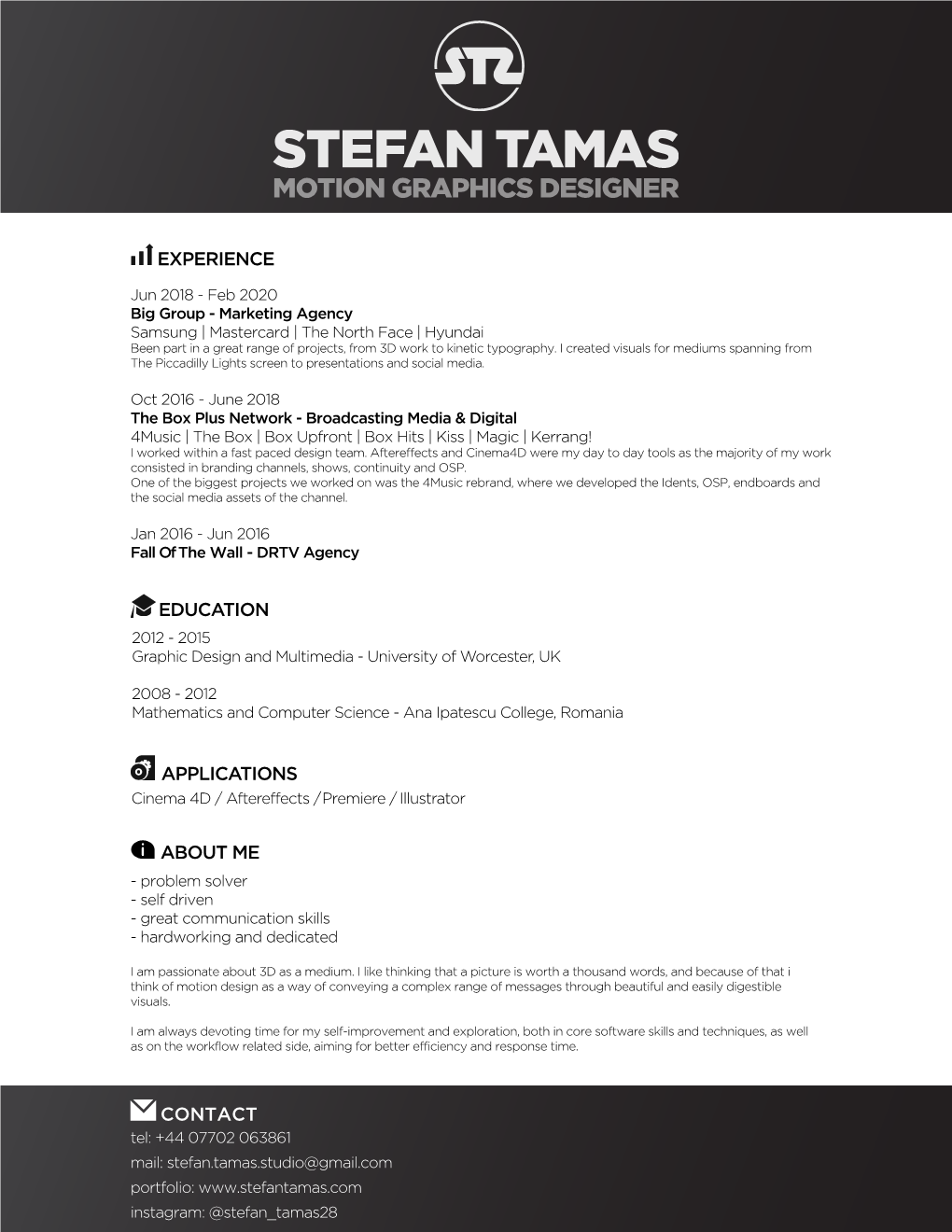CV Stefan Tamas