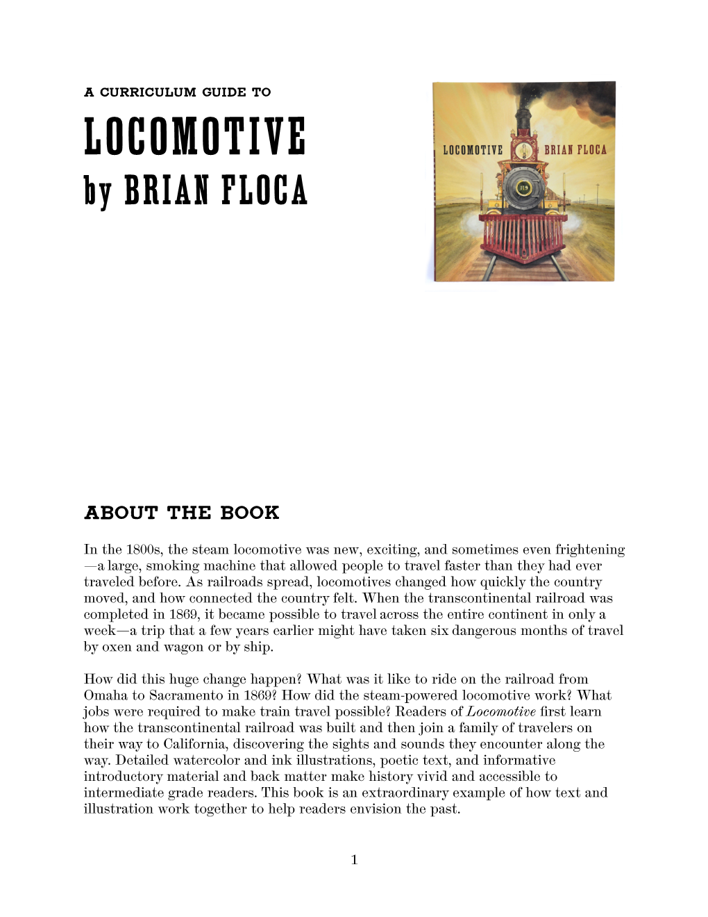 Locomotive Curriculum Guide