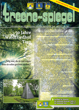 50 Jahre Waldfriedhof Tarp