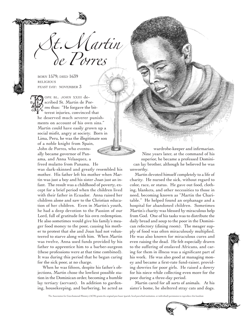 St. Martin De Porres ~ Page 2