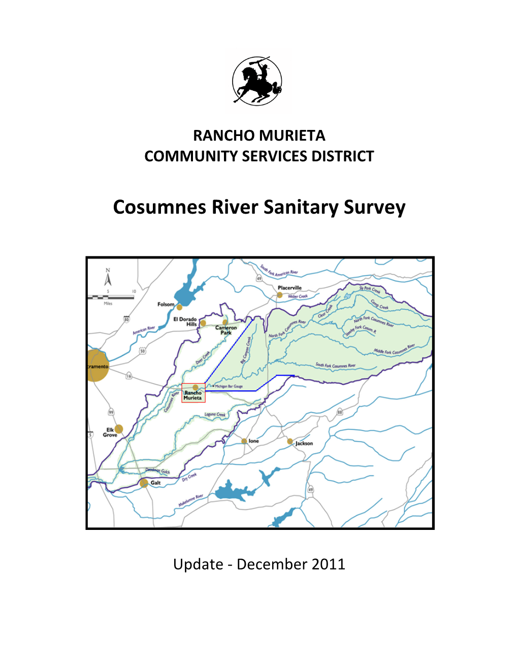 Cosumnes River Sanitary Survey