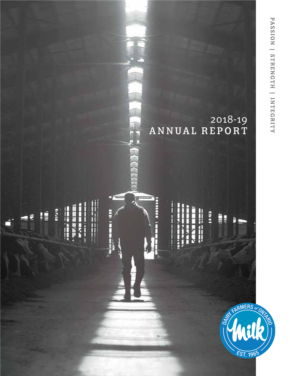 2018-19 Annual Report Table of Contents