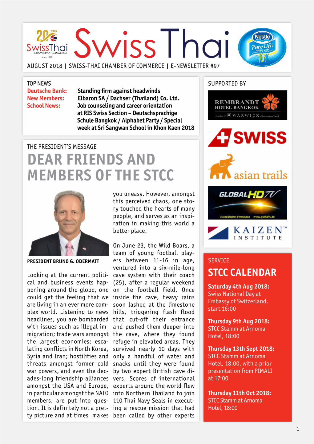STCC Newsletter Aug 2018