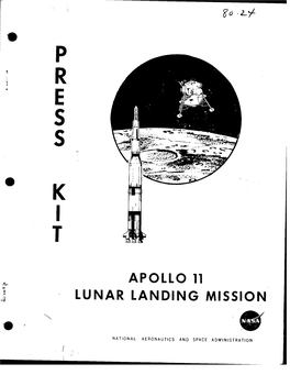 Apollo 11 Lunar Landing Mission