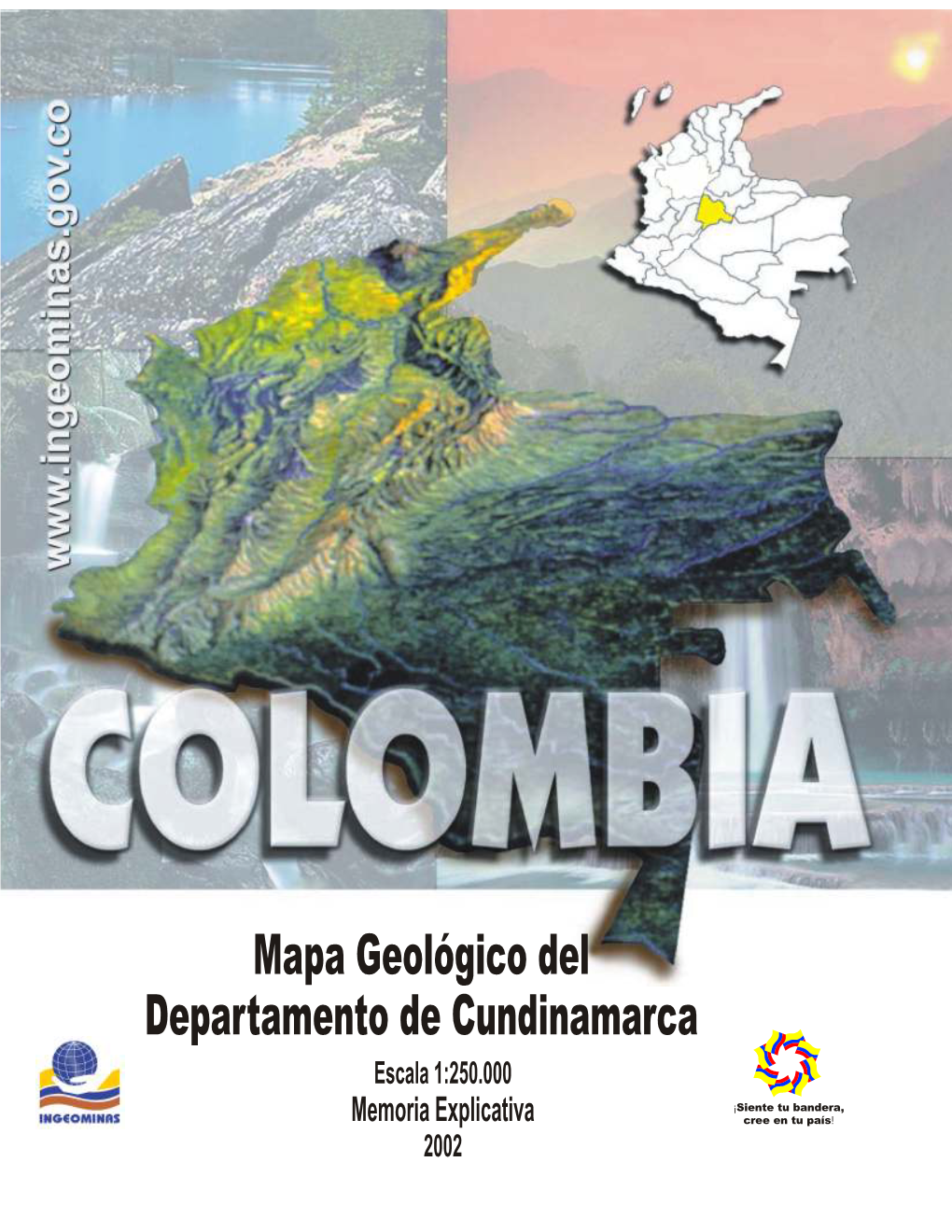 Mapa Geológico Del Departamento De Cundinamarca