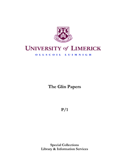 The Glin Papers
