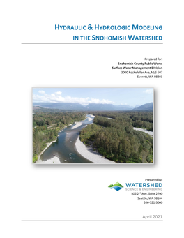 WSE Hydraulic and Hydrologic Modeling Report