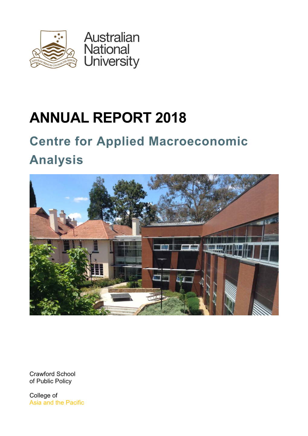 2018 CAMA Annual Report