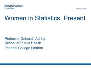 Professor Deborah Ashby On