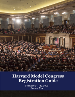 Harvard Model Congress Registration Guide