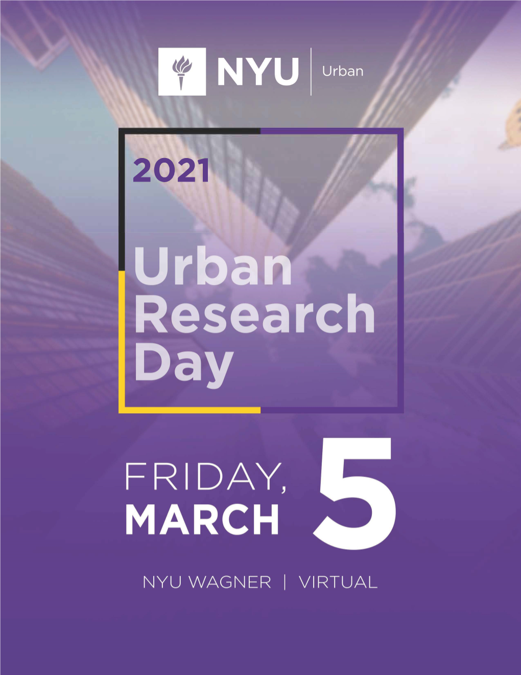 Urban Research Day 2021 Digital Booklet Browse Through Our