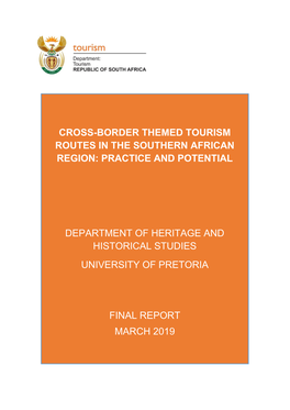 Cross-Border Themed Tourism Routes in the Southern African Region: Practice and Potential