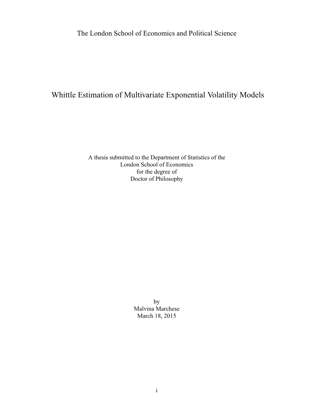 Whittle Estimation of Multivariate Exponential Volatility Models