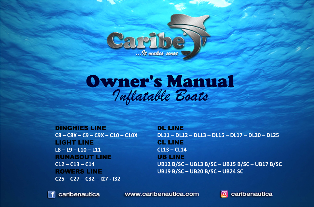 Owner's Manual Inflatable Boats