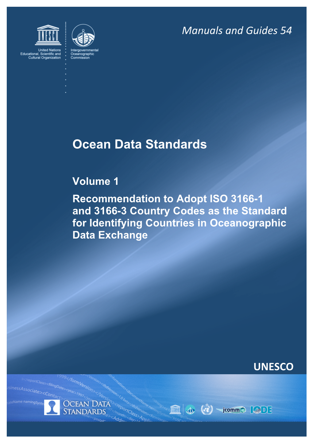 Ocean Data Standards