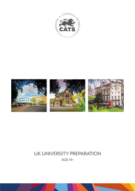 UK UNIVERSITY PREPARATION AGE 14+ Contents