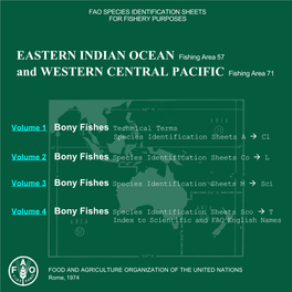 EASTERN INDIAN OCEAN Fishing Area 57 and WESTERN CENTRAL PACIFIC Fishing Area 71