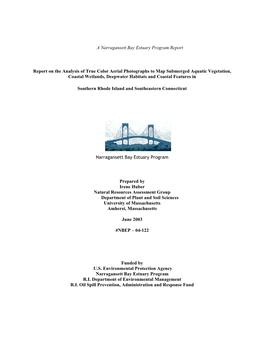 A Narragansett Bay Estuary Program Report