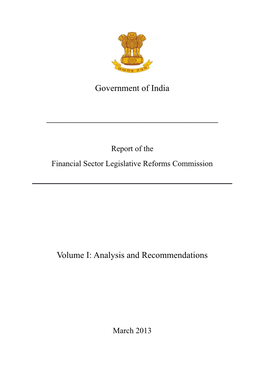 Financial Sector Legislative Reforms Commission