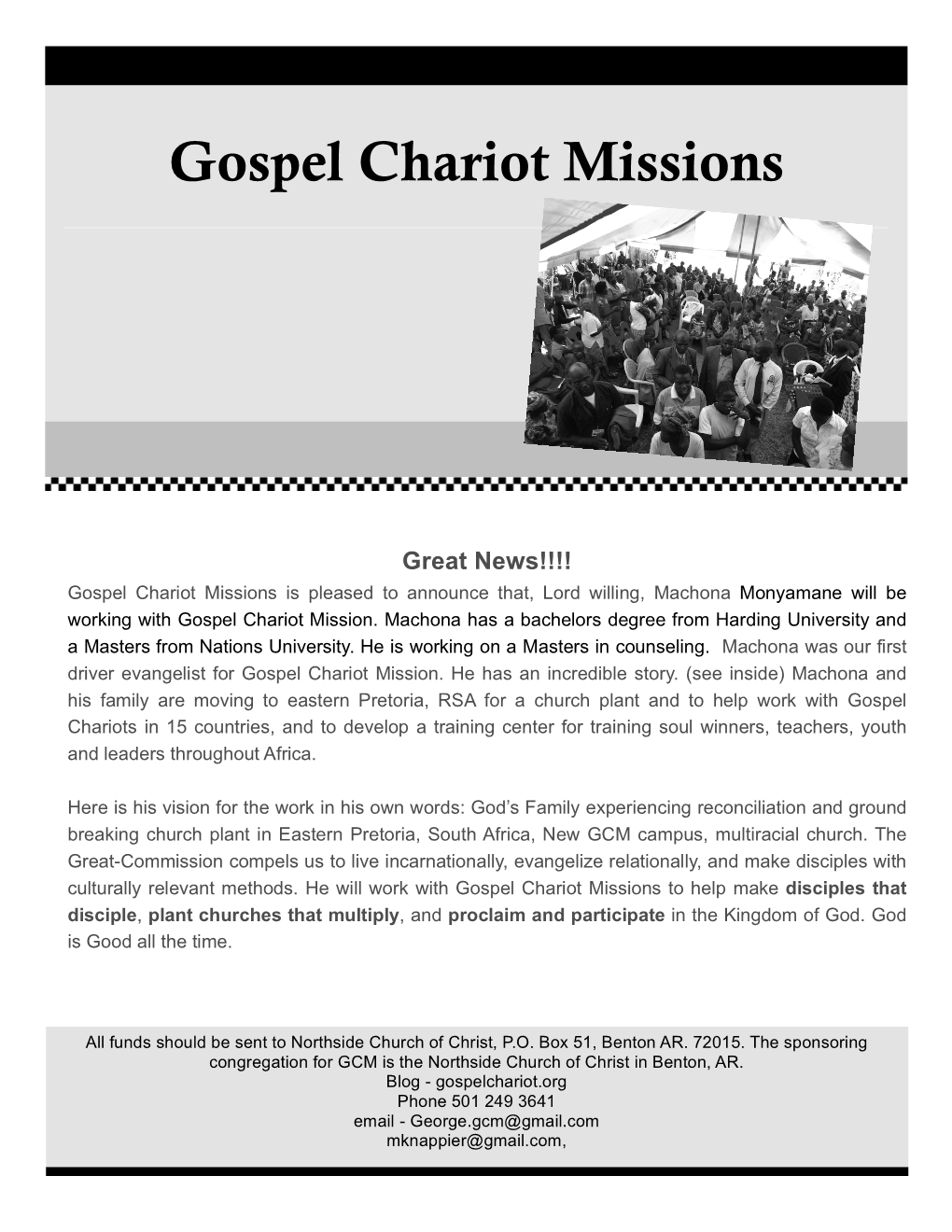 Gospel Chariot Missions