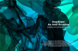 Anarkrew: an Anti-Archives Göteborg Carnival Spirit on Record