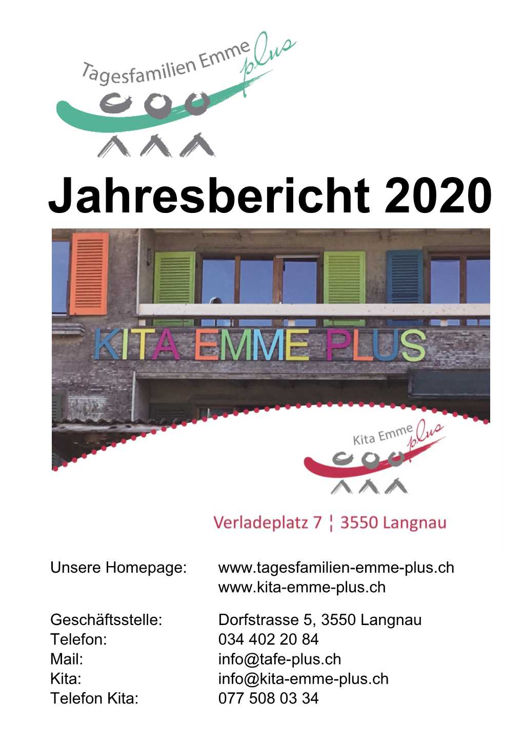 Jahresbericht 2020