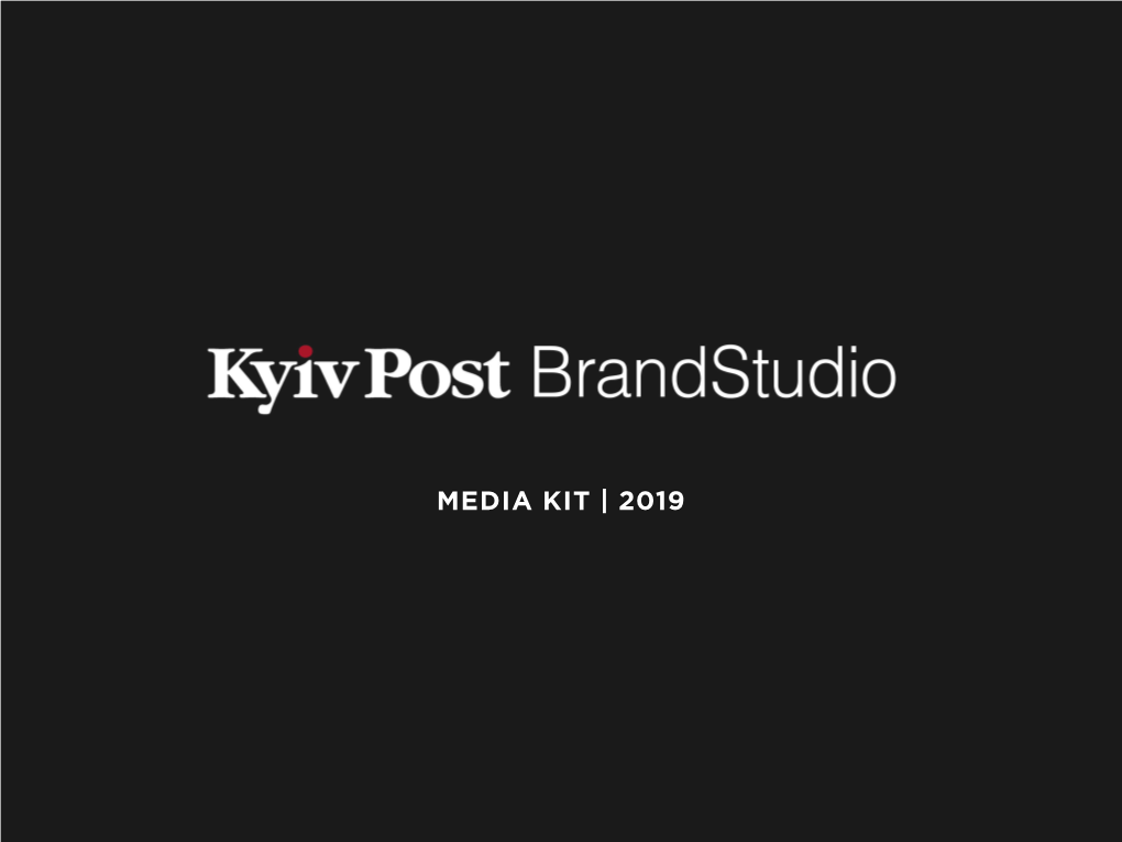 Media Kit | 2019 2 2