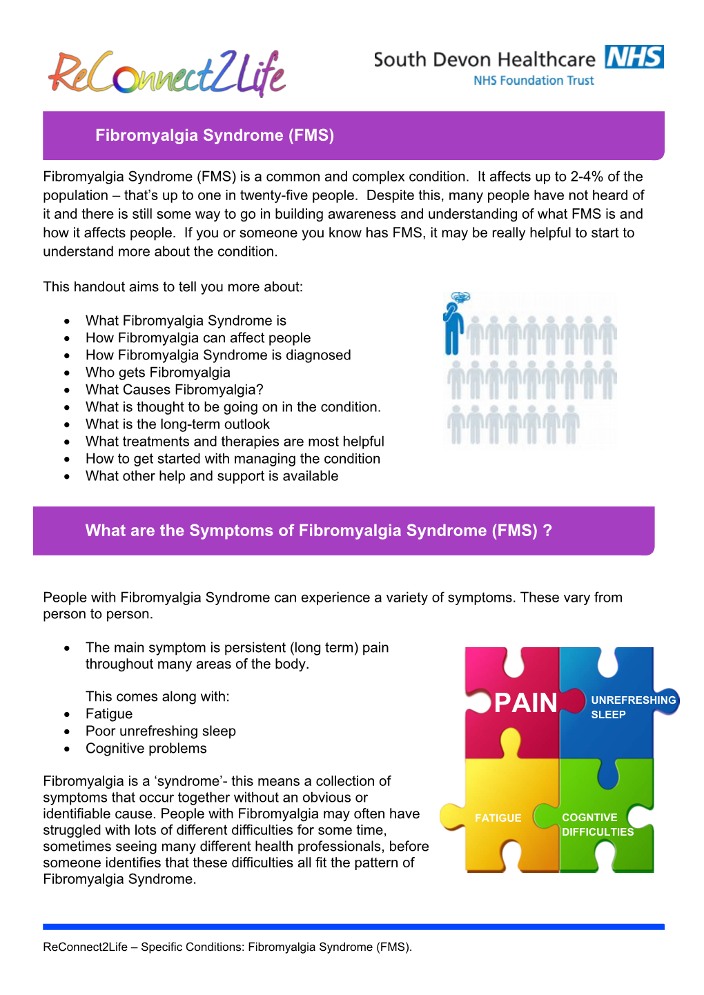 (FMS) What Are the Symptoms of Fibromyalgia Syndrome