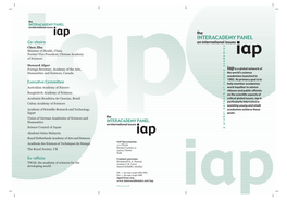 IAP Panel2008 Print