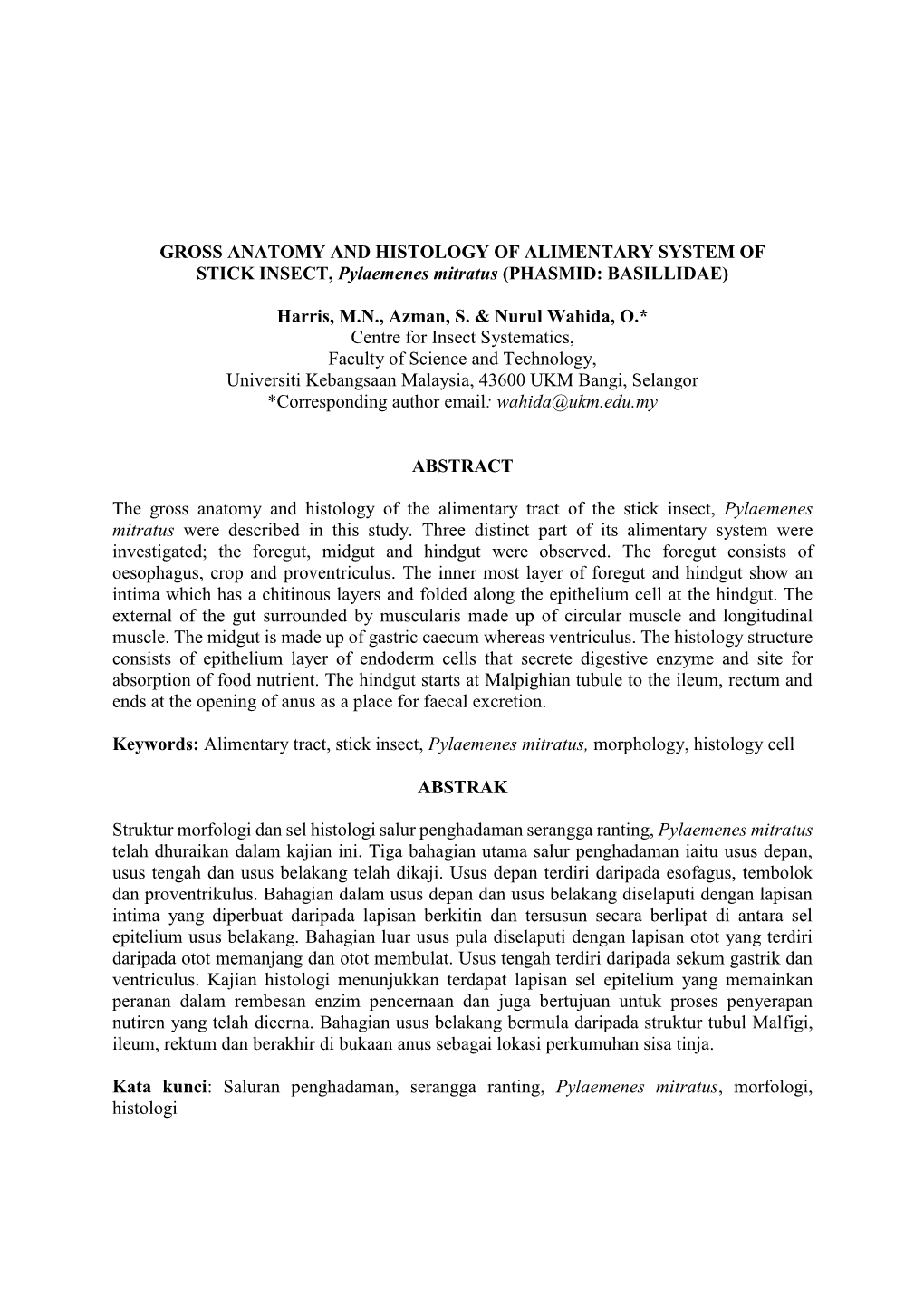 gross-anatomy-and-histology-of-alimentary-system-of-stick-insect