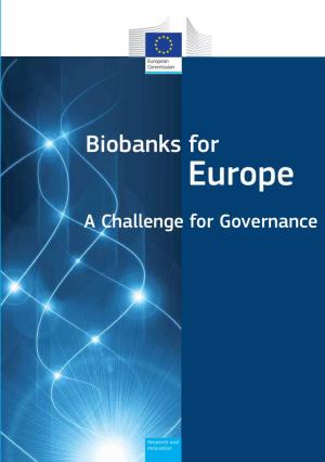 Biobanks for Europe