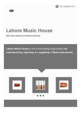 Lahore Music House
