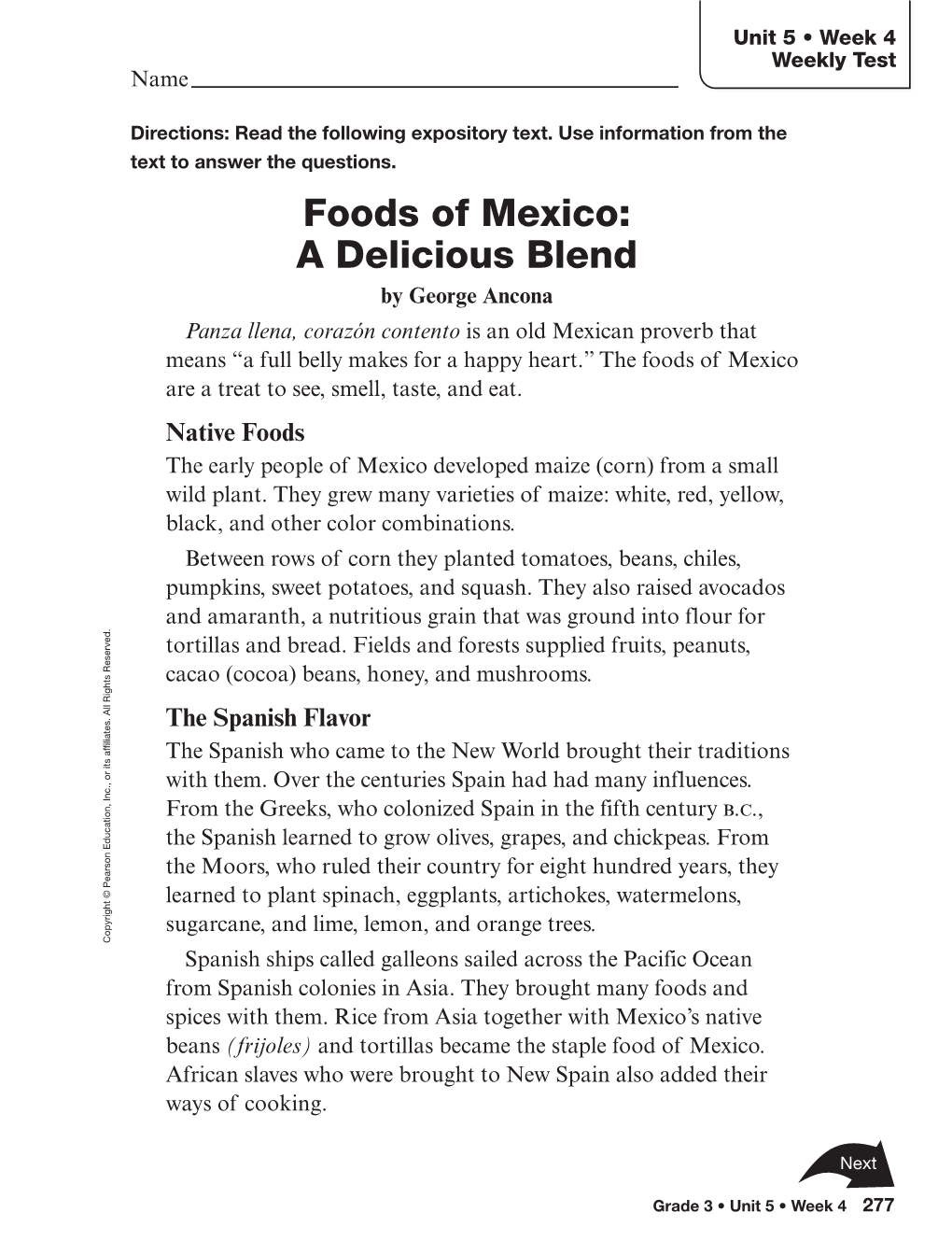 Foods of Mexico: a Delicious Blend