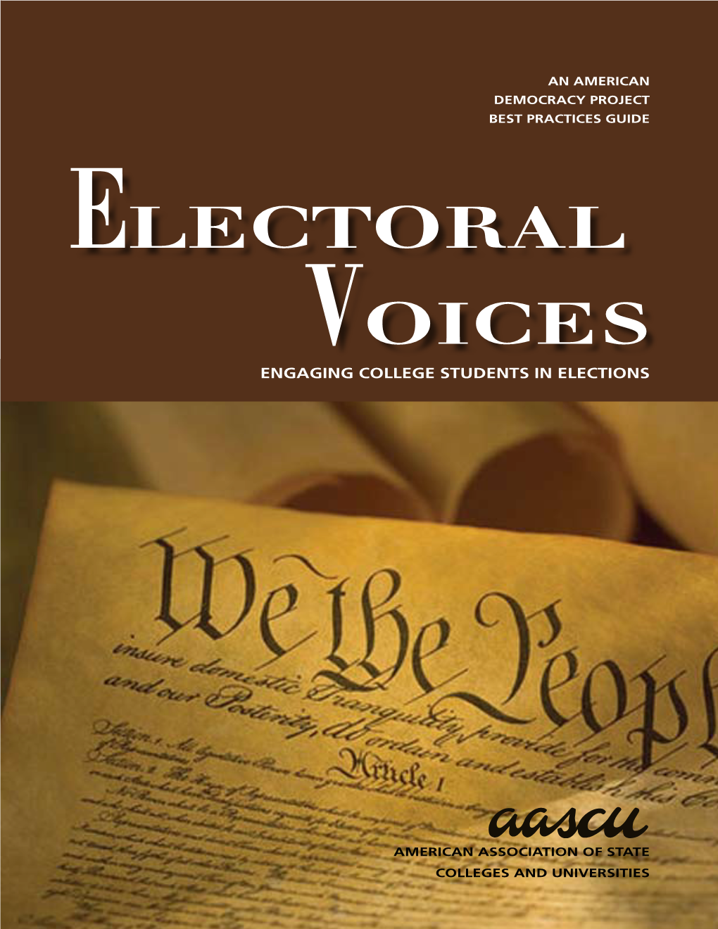 Electoral Voices: Engaging College Students in Elections