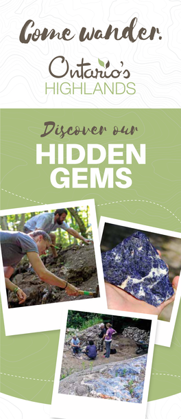 “Hidden Gems” Brochure