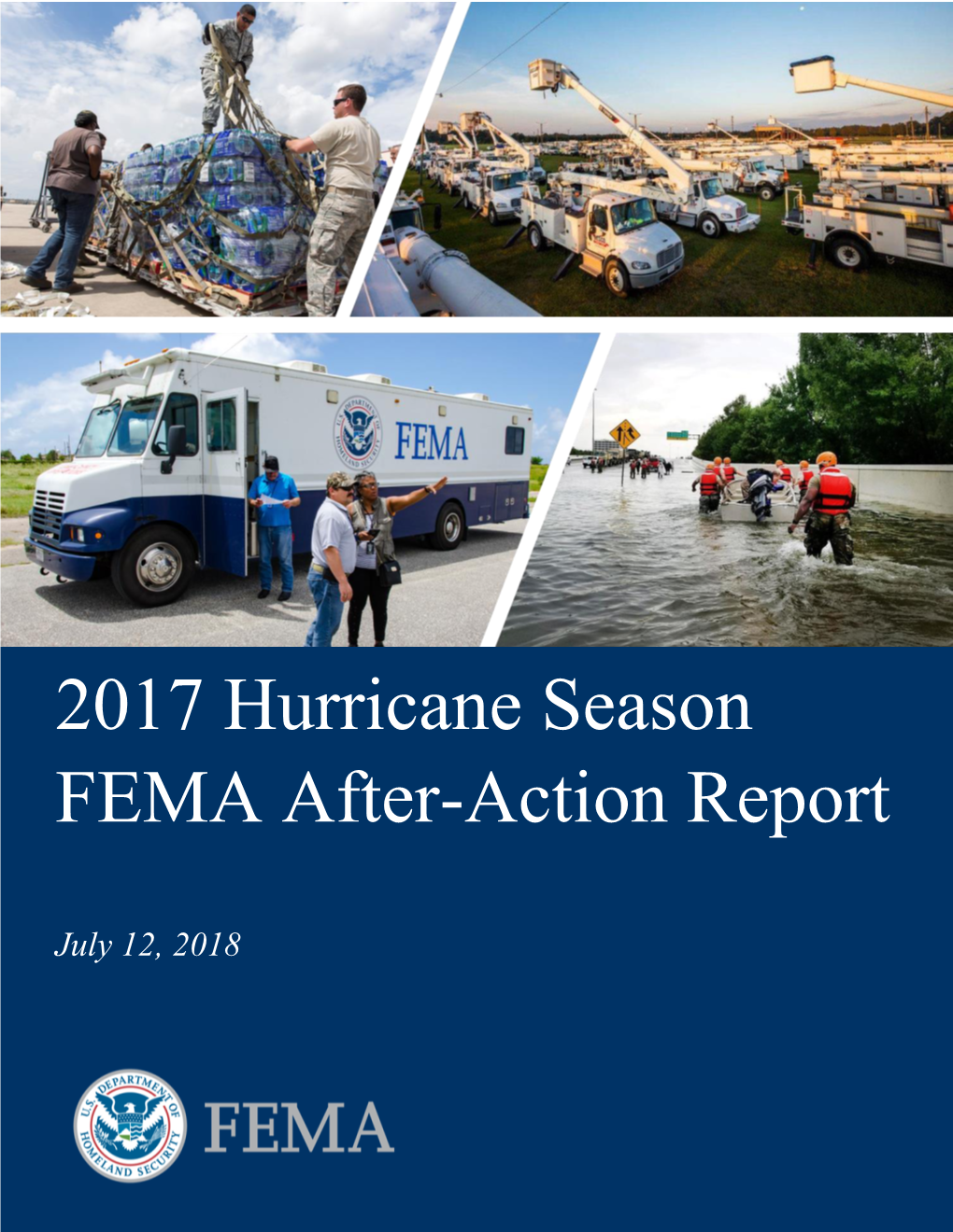 2017 Hurricane Season FEMA After-Action Report