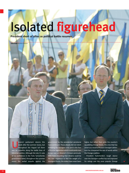 Isolated Figurehead. President Short of Allies As Political