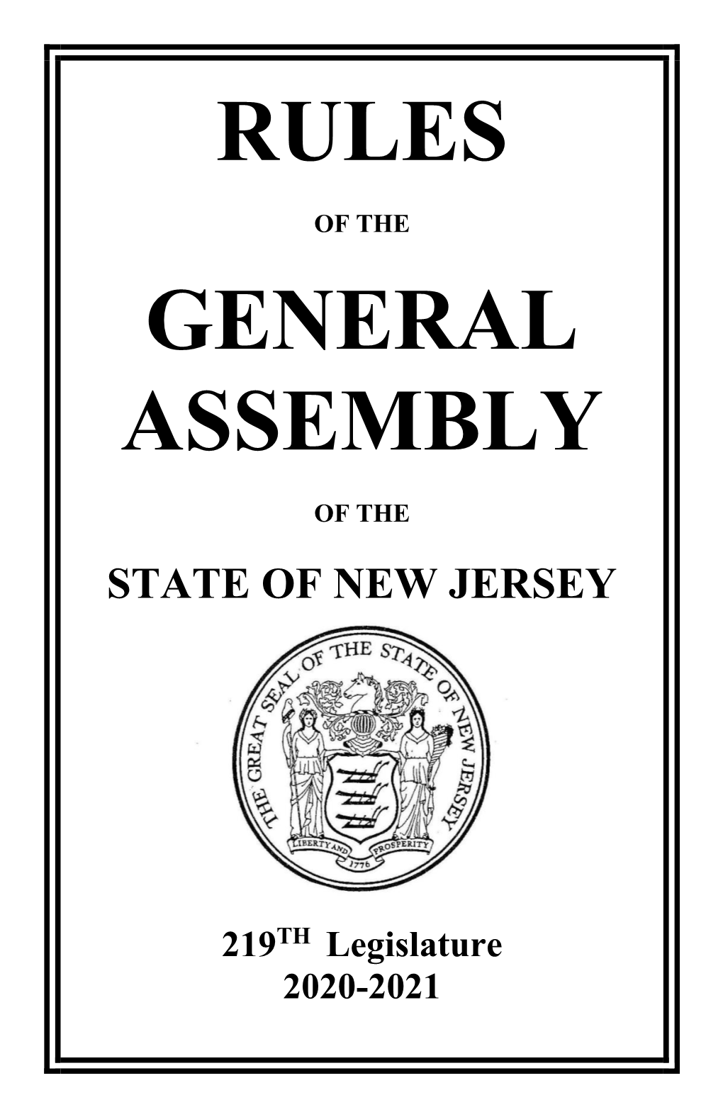Rules General Assembly
