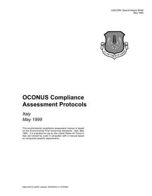 OCONUS Compliance Assessment Protocols