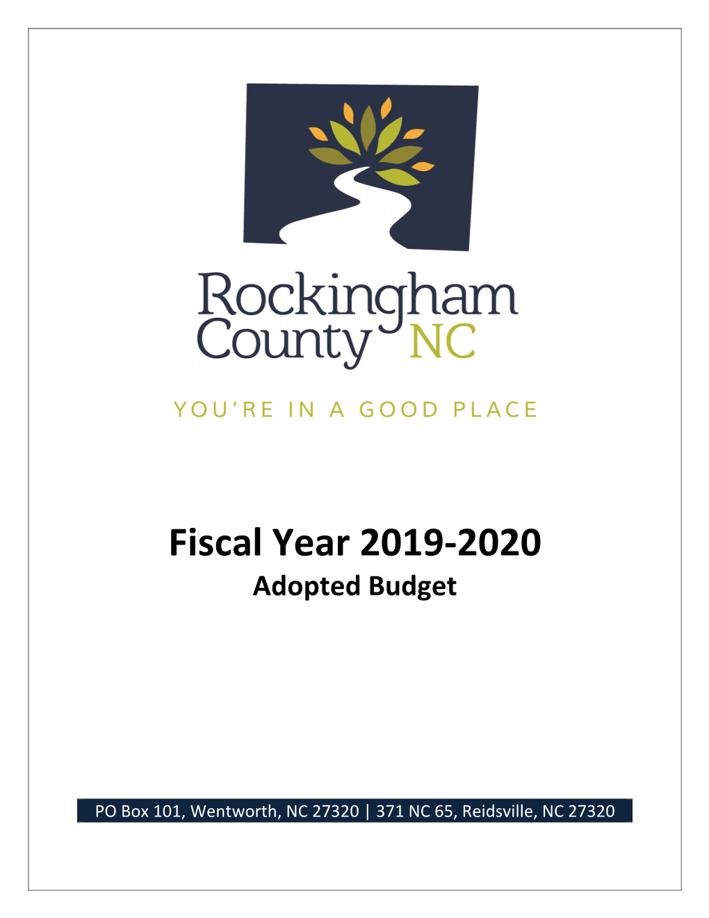 Fiscal Year 2019-2020 Adopted Budget