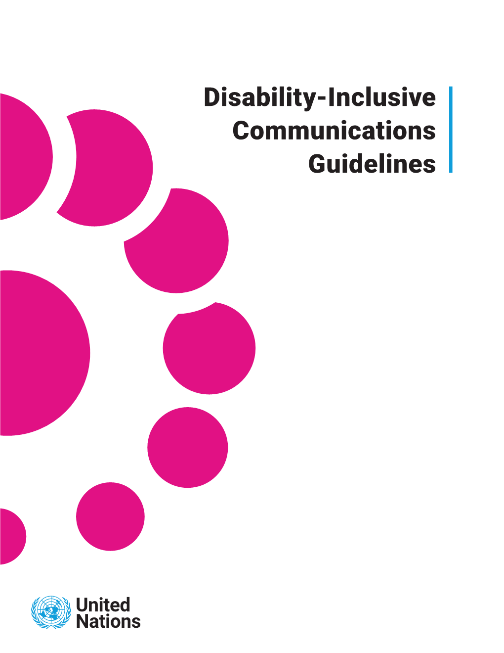 Disability-Inclusive Communications Guidelines