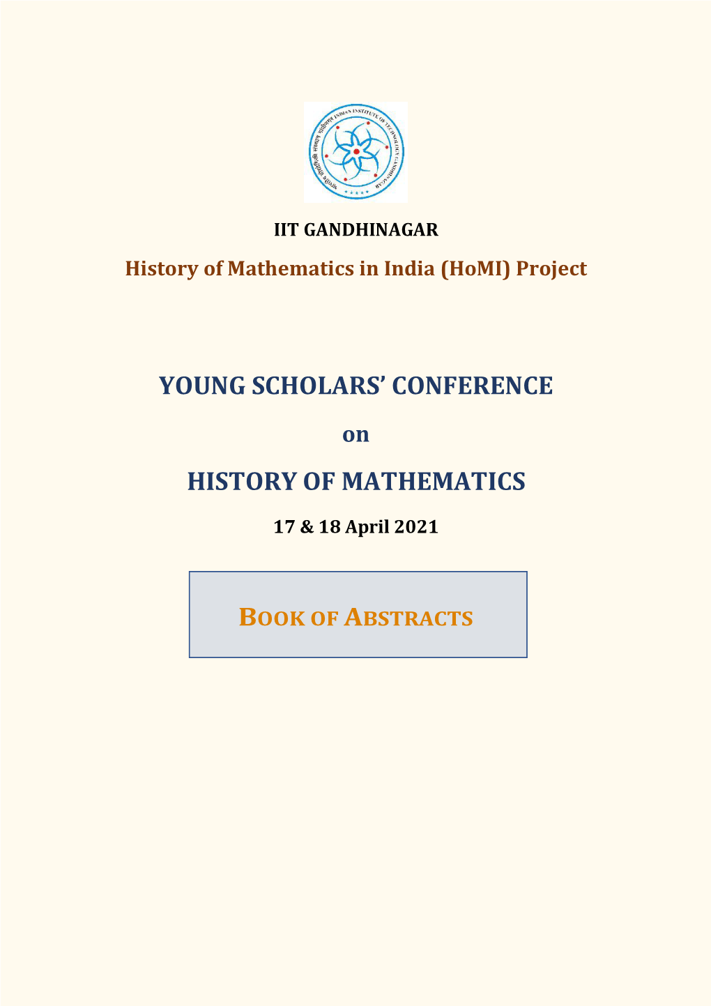 Young Scholars' Conference History of Mathematics