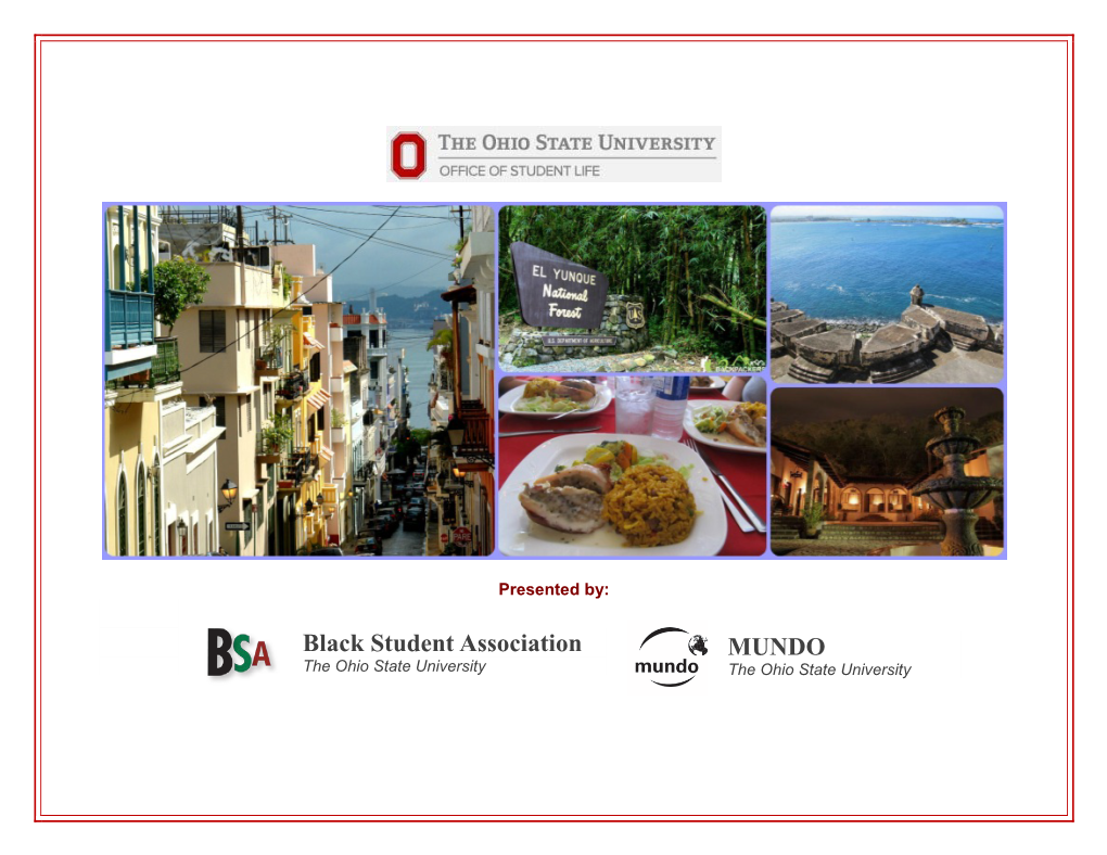 Black Student Association MUNDO the Ohio State University the Ohio State University