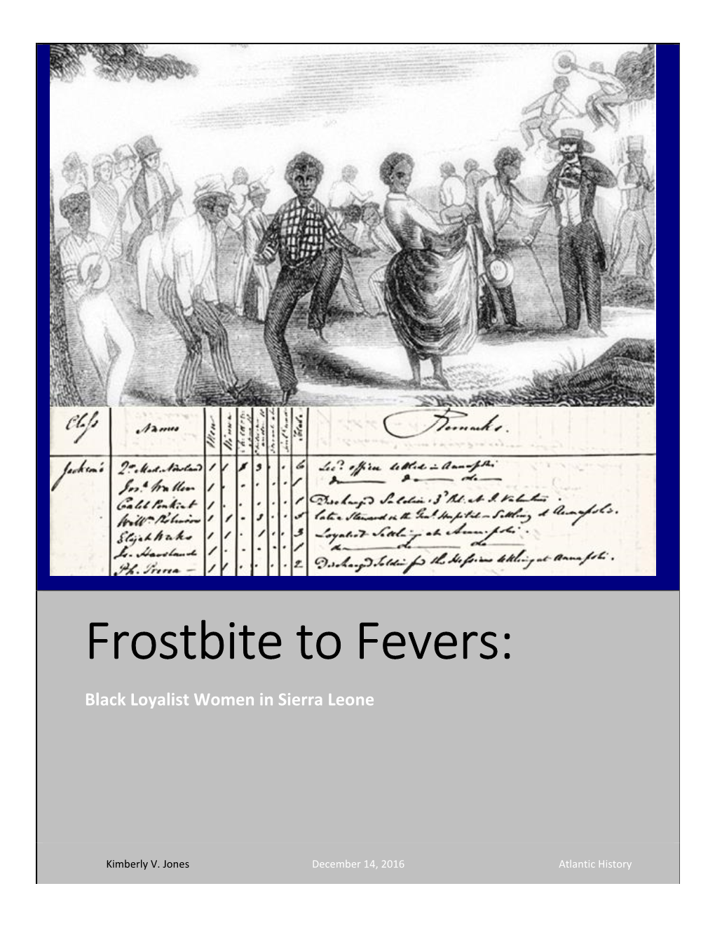 Frostbite to Fevers
