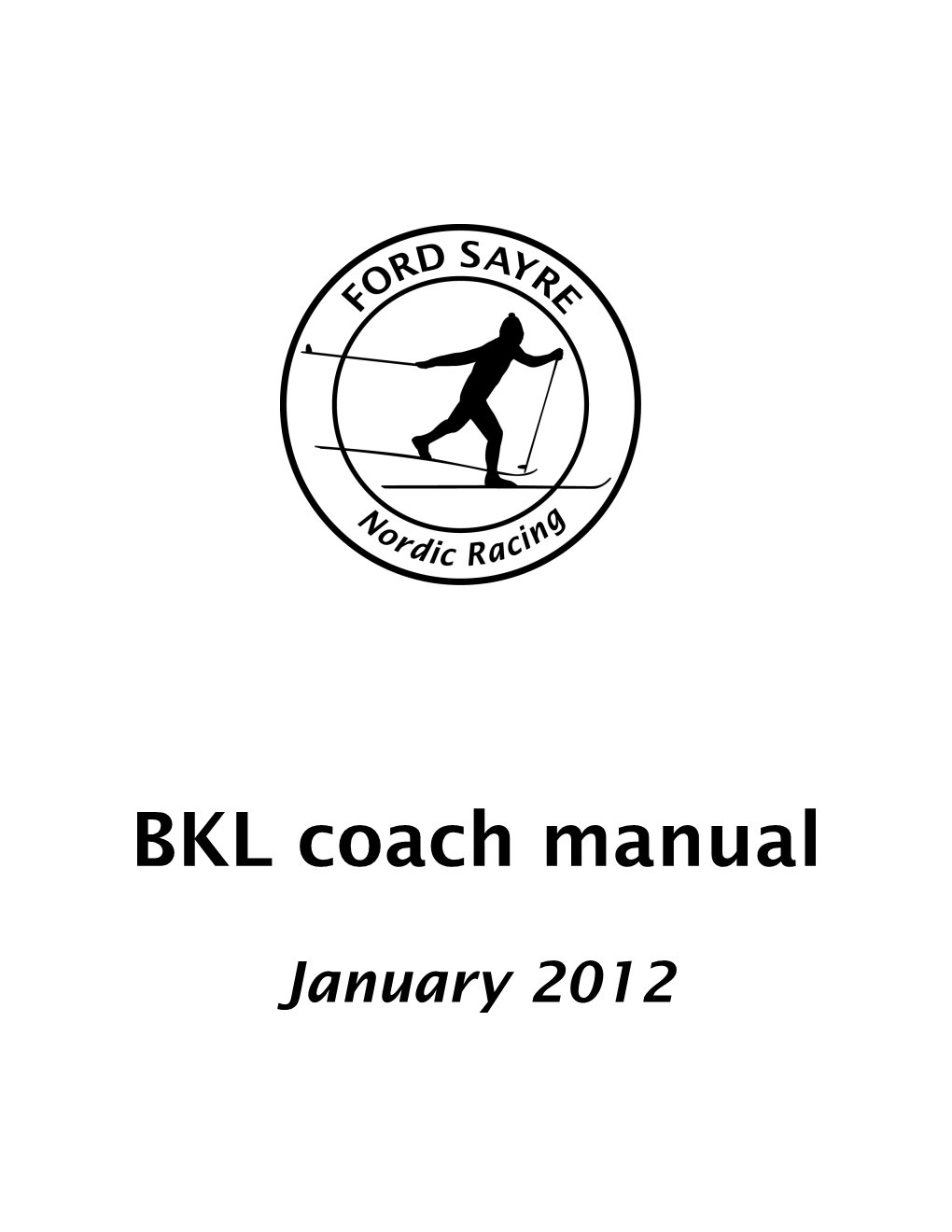 BKL Coach Manual