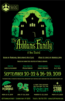 2019-Addams-Family-Playbill.Pdf