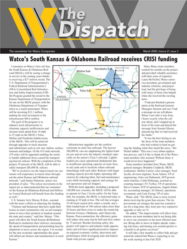 Watco's South Kansas & Oklahoma Railroad Receives CRISI Funding