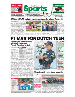 F1 Max for Dutch Teen